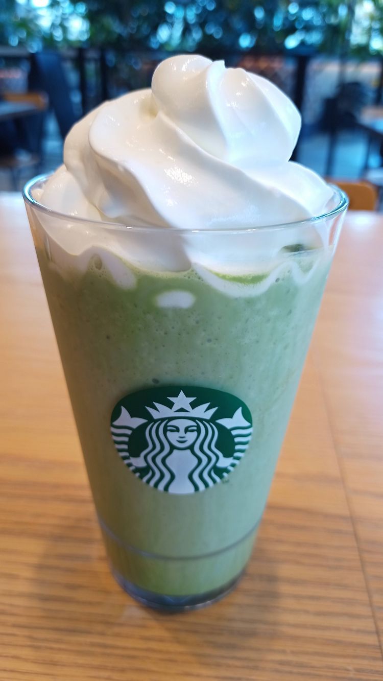 抹茶 クリーム フラペチーノ