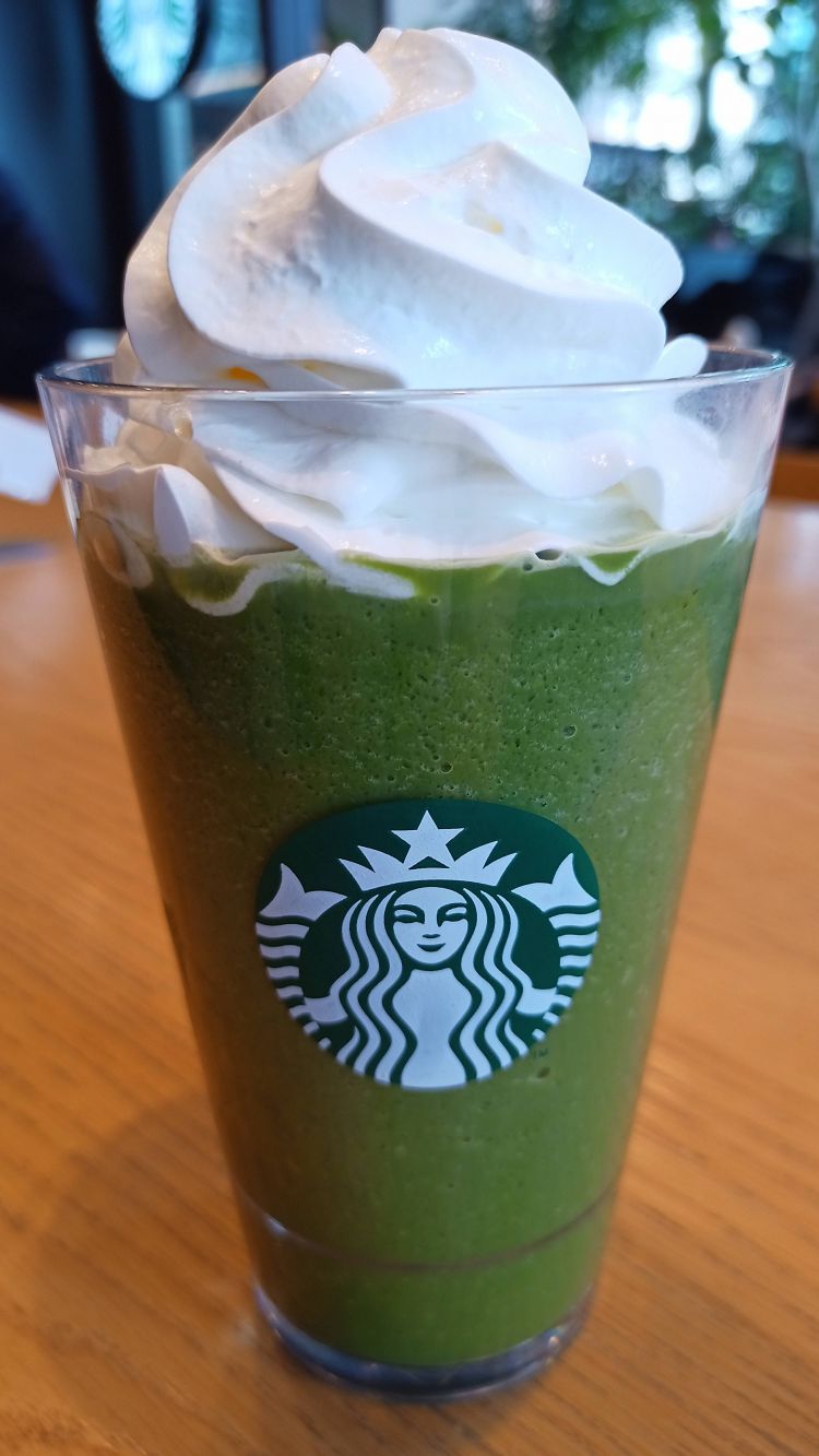 抹茶 クリーム フラペチーノ